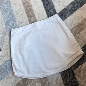Abercrombie & Fitch White Linen Skirt - Women’s M